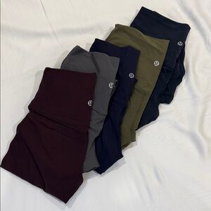Lululemon Align Bundle Size 4 | 5 Pairs Neutral & Jewel Tones